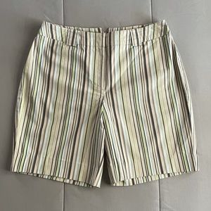 Ann Taylor Loft Striped Shorts